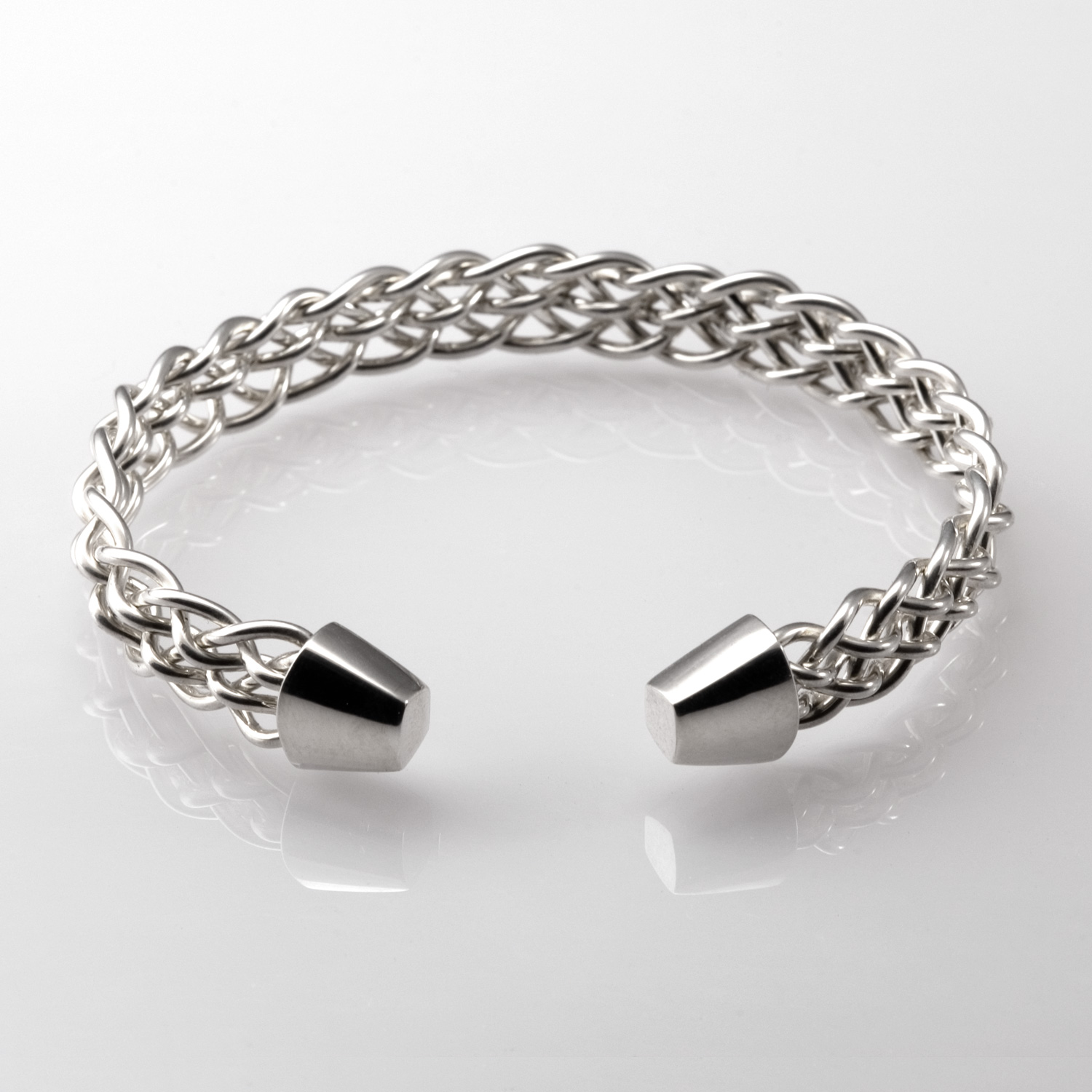 Six Strand Cuff Bracelet by Tamberlaine
