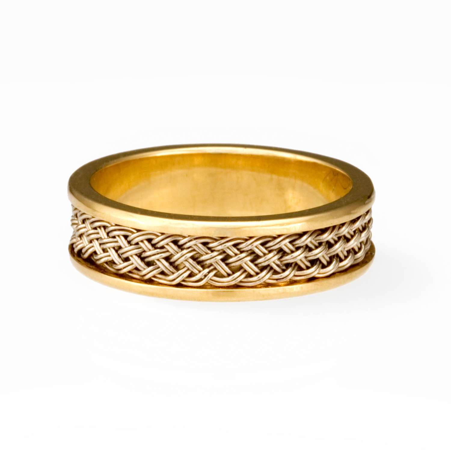 Inset Weave Ring by Tamberlaine
